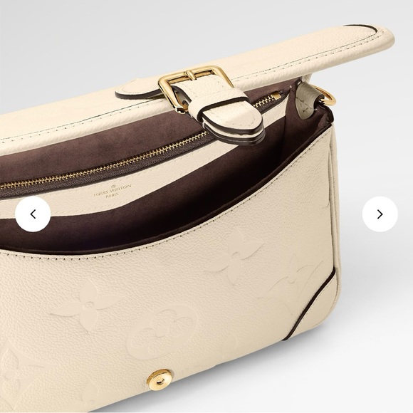 NWT Louis Vuitton Diane Cream Satchel Purse - Picture 5 of 17